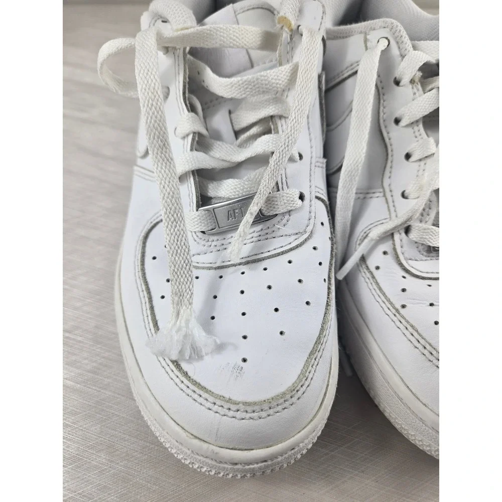 Nike Air Force 1 Low Triple White Youth Sneakers DH2920-111 Size 5Y
